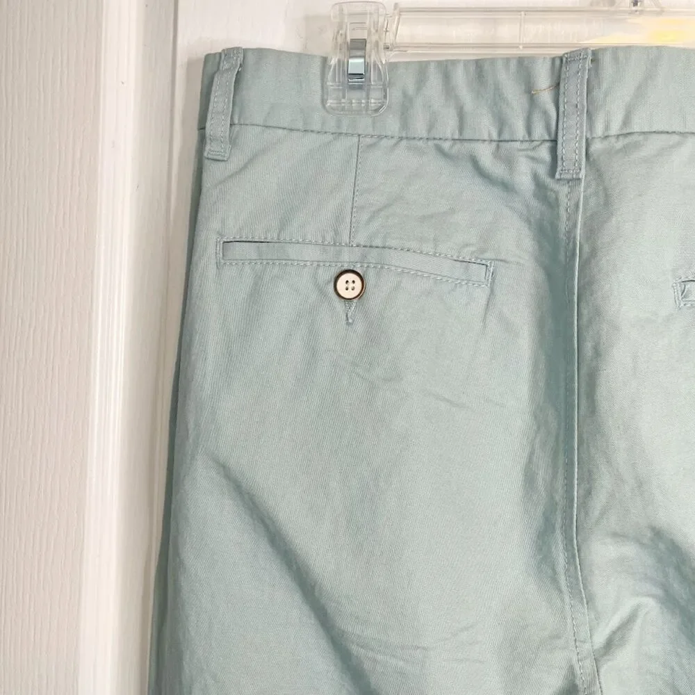 Gap Outlet NWT Slub High Rise Linen/Cotton Pocket Relaxed Fit Khaki Chino Pants